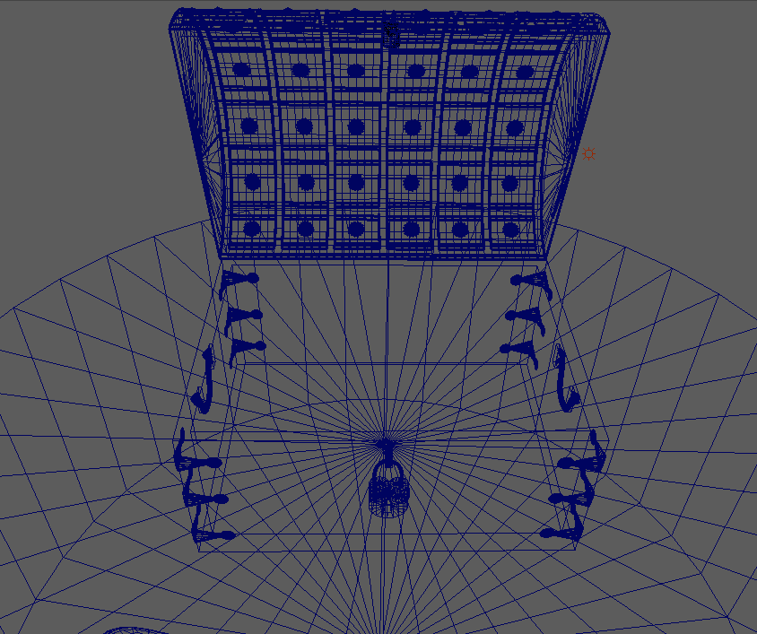 Wireframe open with nothing