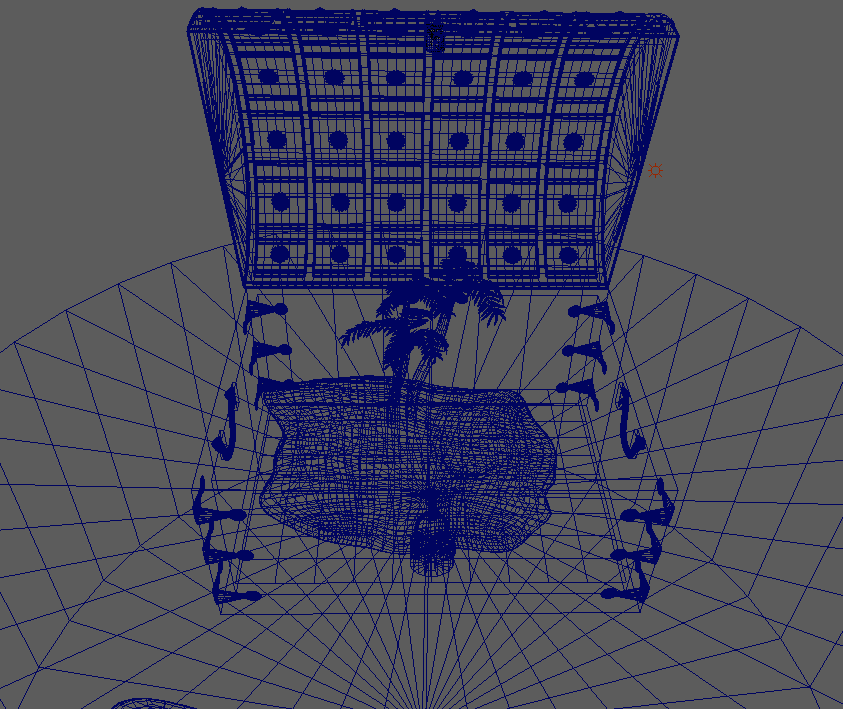 Wireframe open with nothing